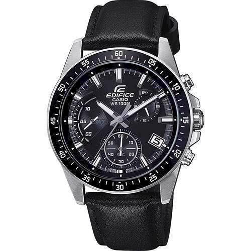 Image of Casio Edifice rustfri mat stål Quarts med chronograph Herre ur, model EFV-540L-1AVUEF